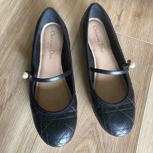 Dior Black Quilted Women's Shoes